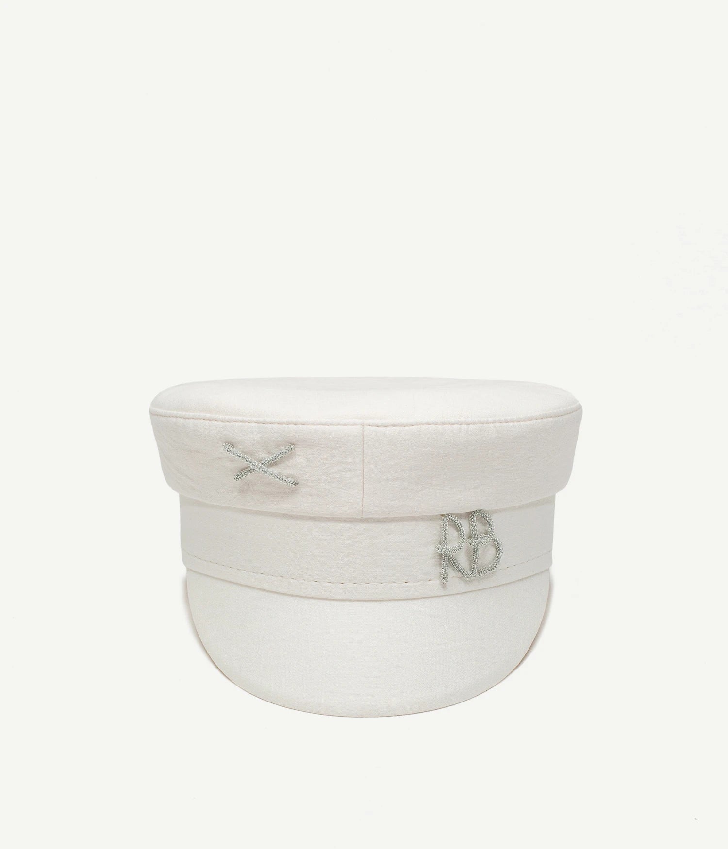 44_10, Logo-embellished Baker Boy Cap
