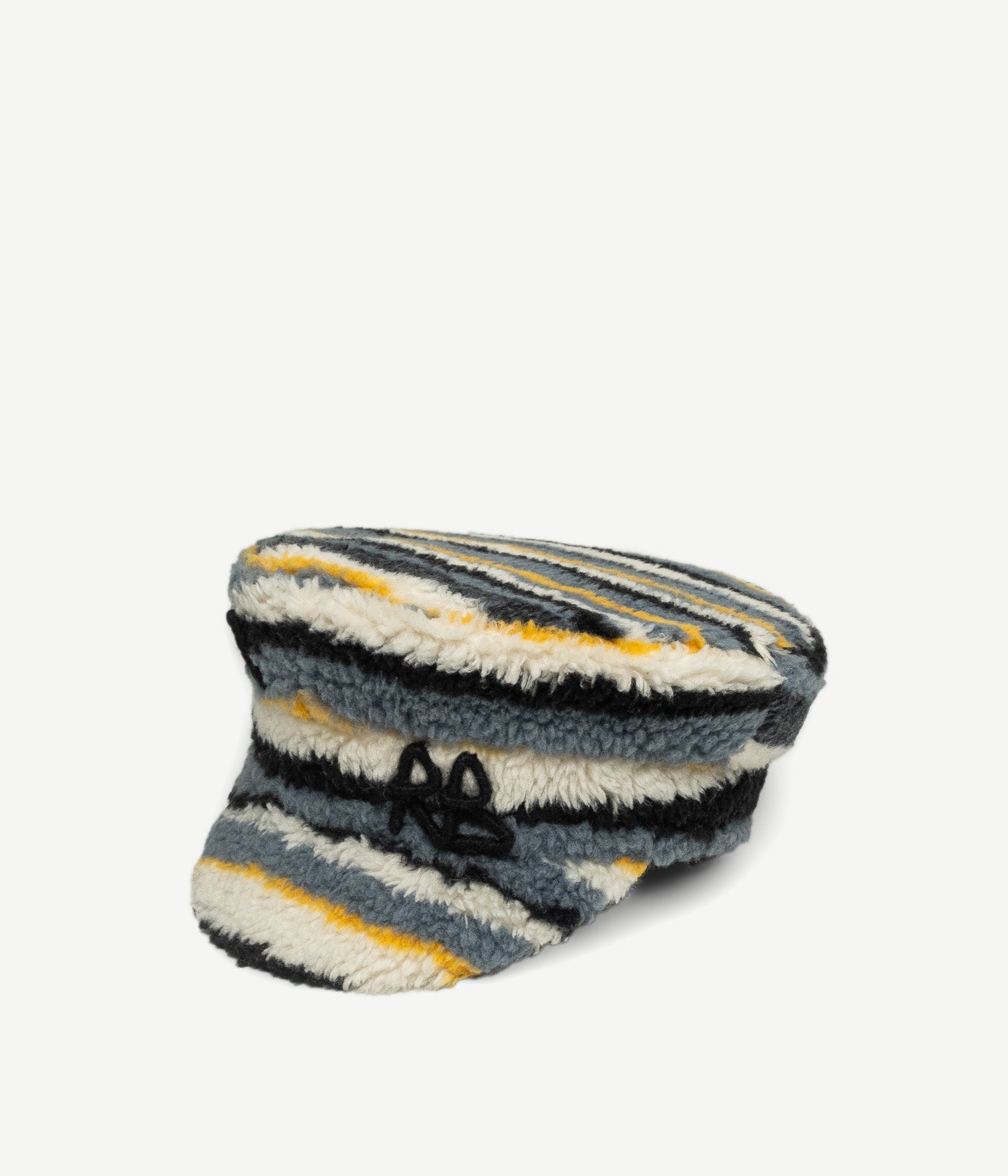 Faux Fur Baker Boy Cap