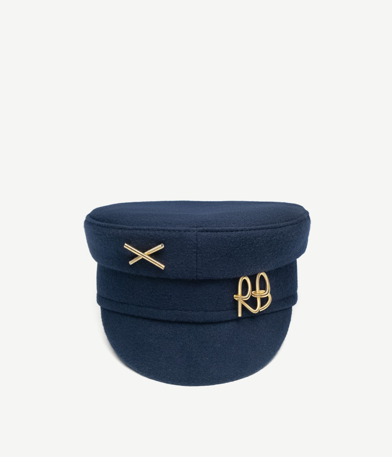 Logo-embellished Baker Boy Cap