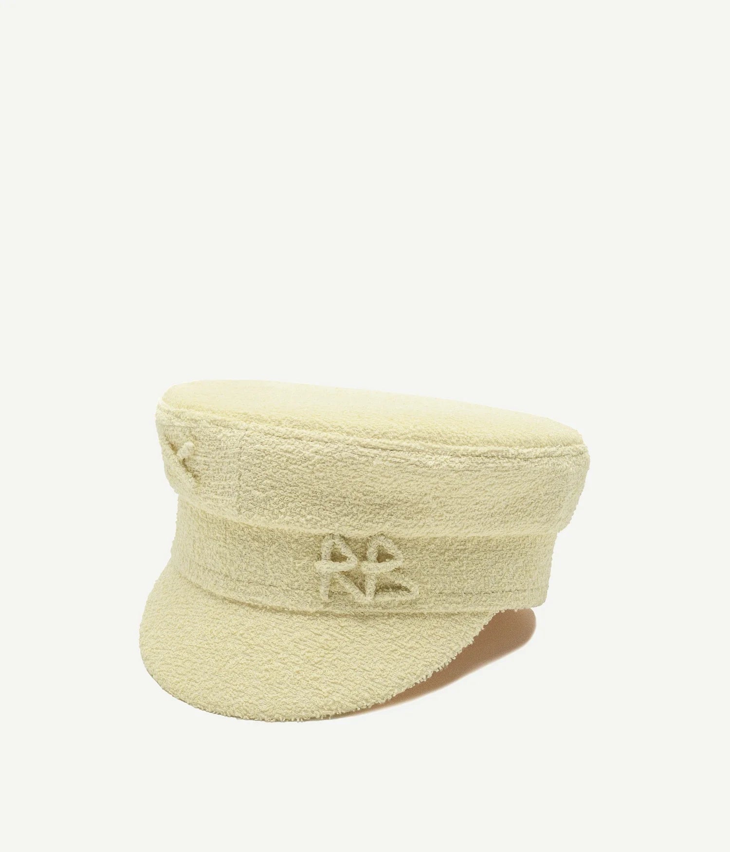 44_40, Logo-embellished Baker Boy Cap