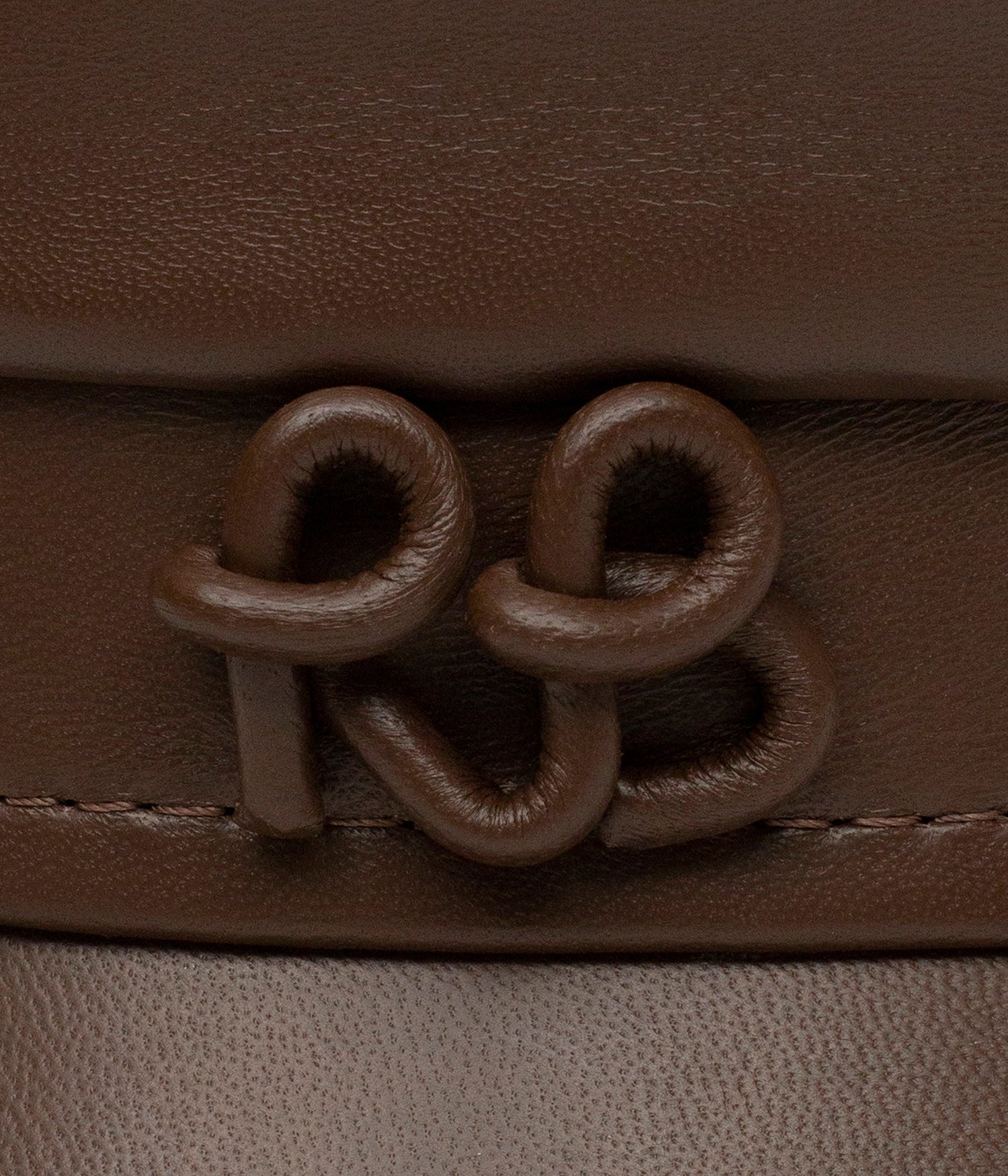 Photo, , Monogram-embellished Leather Baker Boy Cap