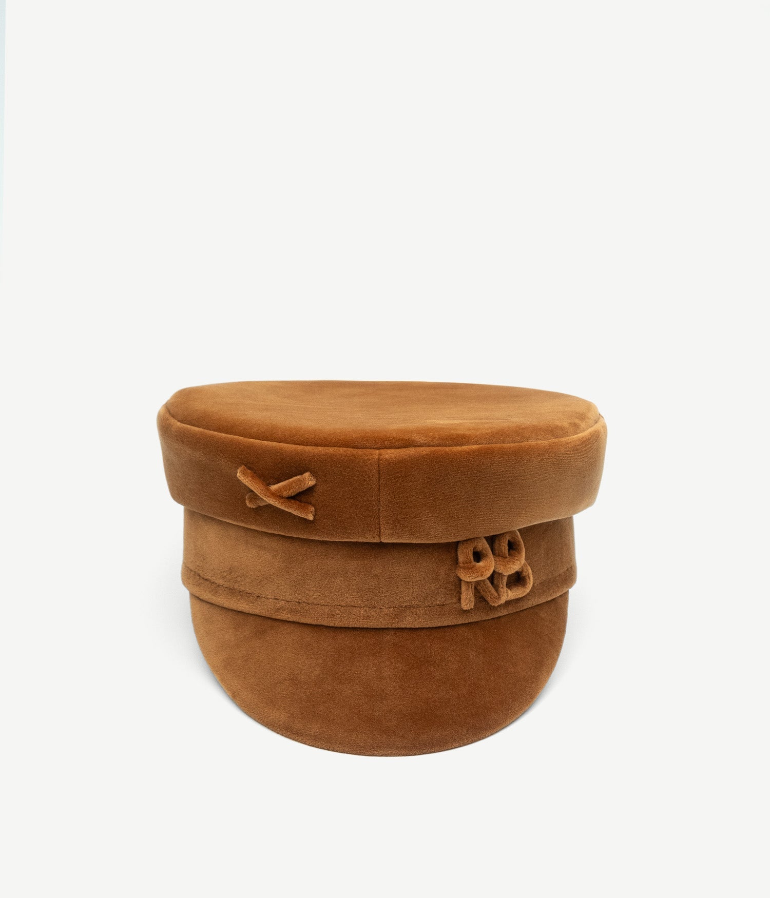 Logo-embellished Baker Boy Cap