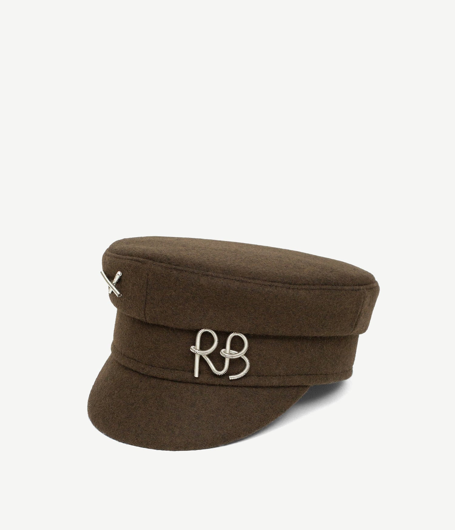 Photo, , Logo-embellished Baker Boy Cap