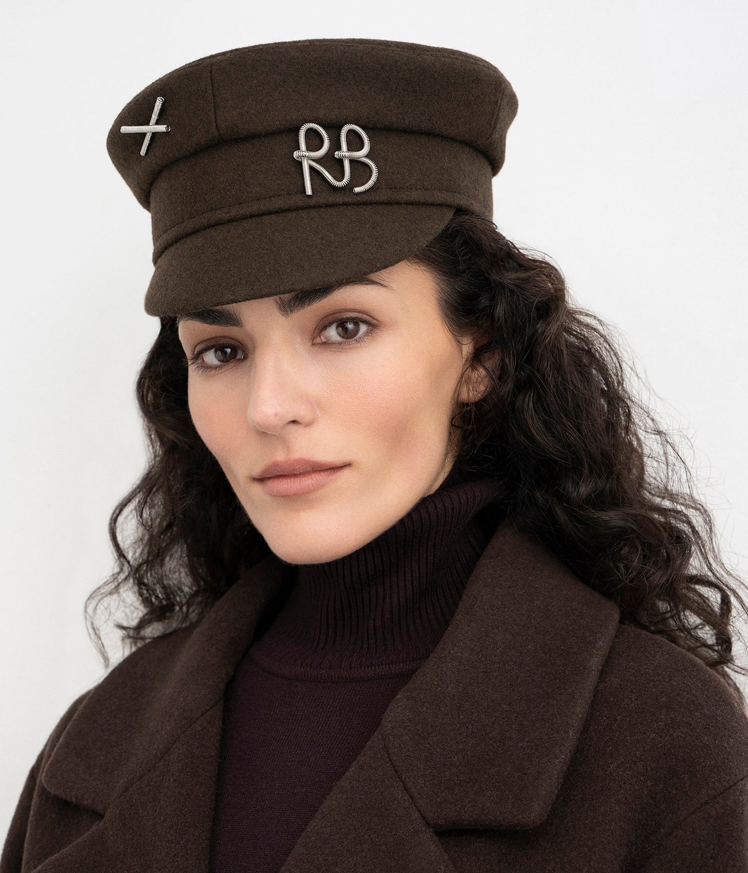 Photo, , Logo-embellished Baker Boy Cap