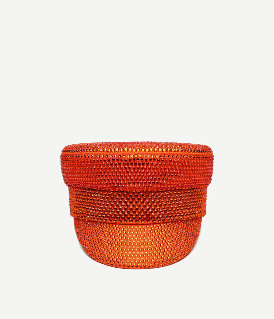 ALLwithoudDIS, Crystal-embellished Baker Boy Cap