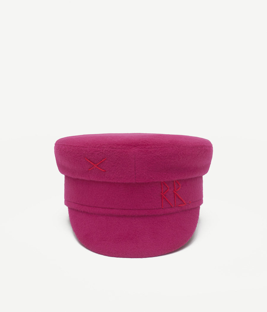 Monogram-embroidered Baker Boy Cap KPC138/034-WA1-XXS Ruslan Baginskiy