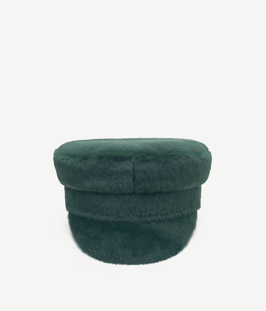 Black Friday Archive by RB, ruslan baginskiy Textured Baker Boy Cap FW23-24 KPC170-P-FF-XXS