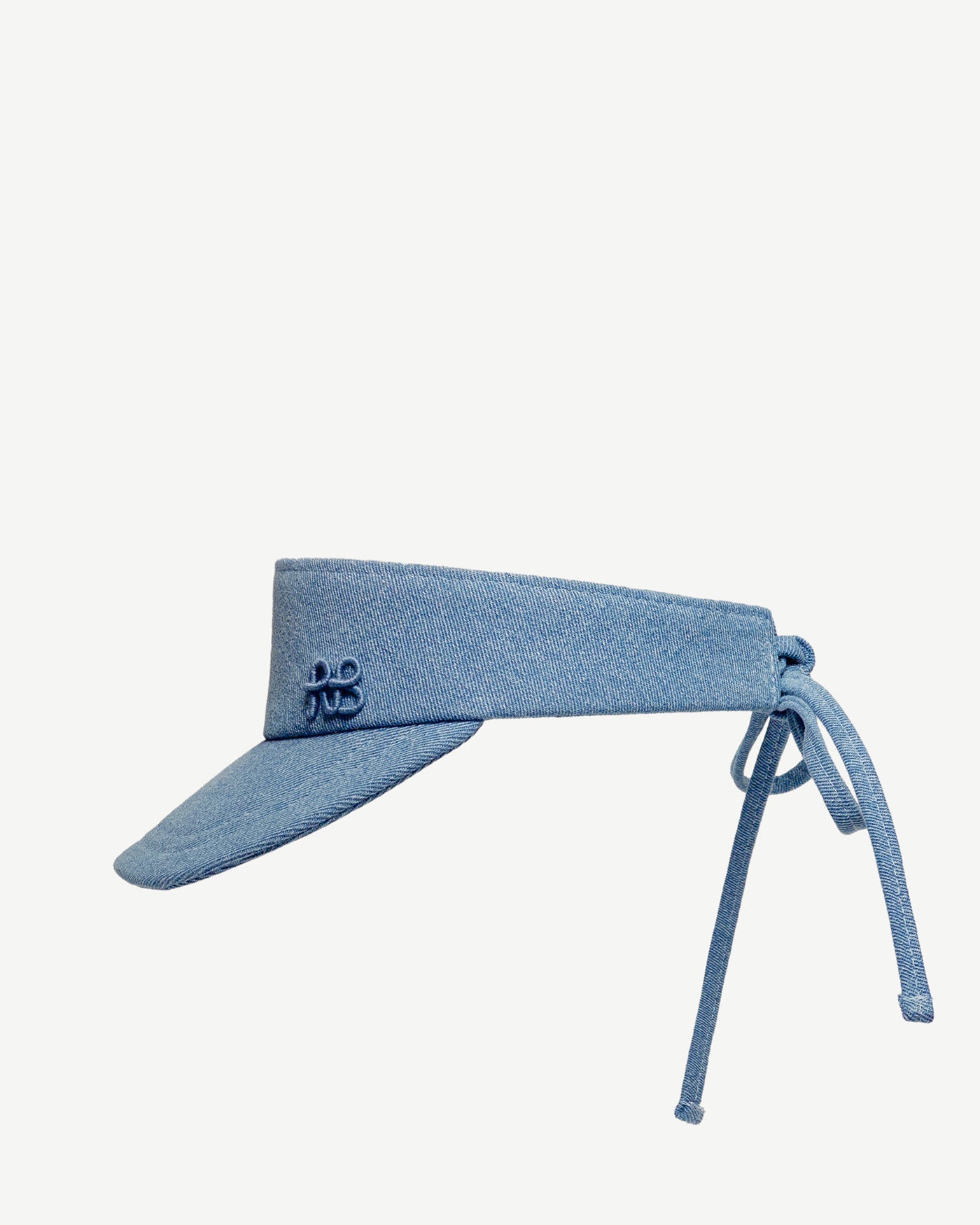 Photo, Hats, Denim Bow Tie Visor
