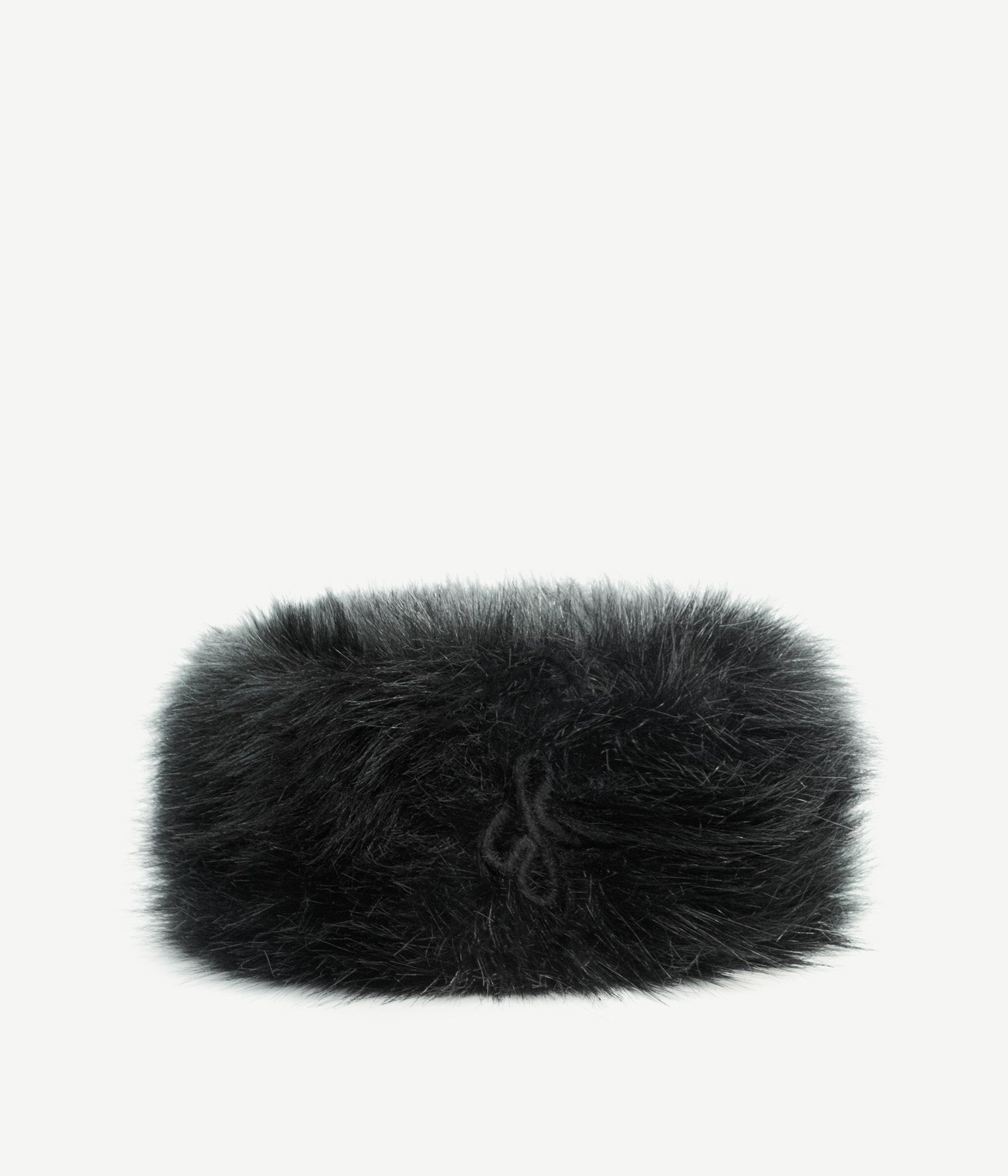 Faux-Fur Pillbox Hat