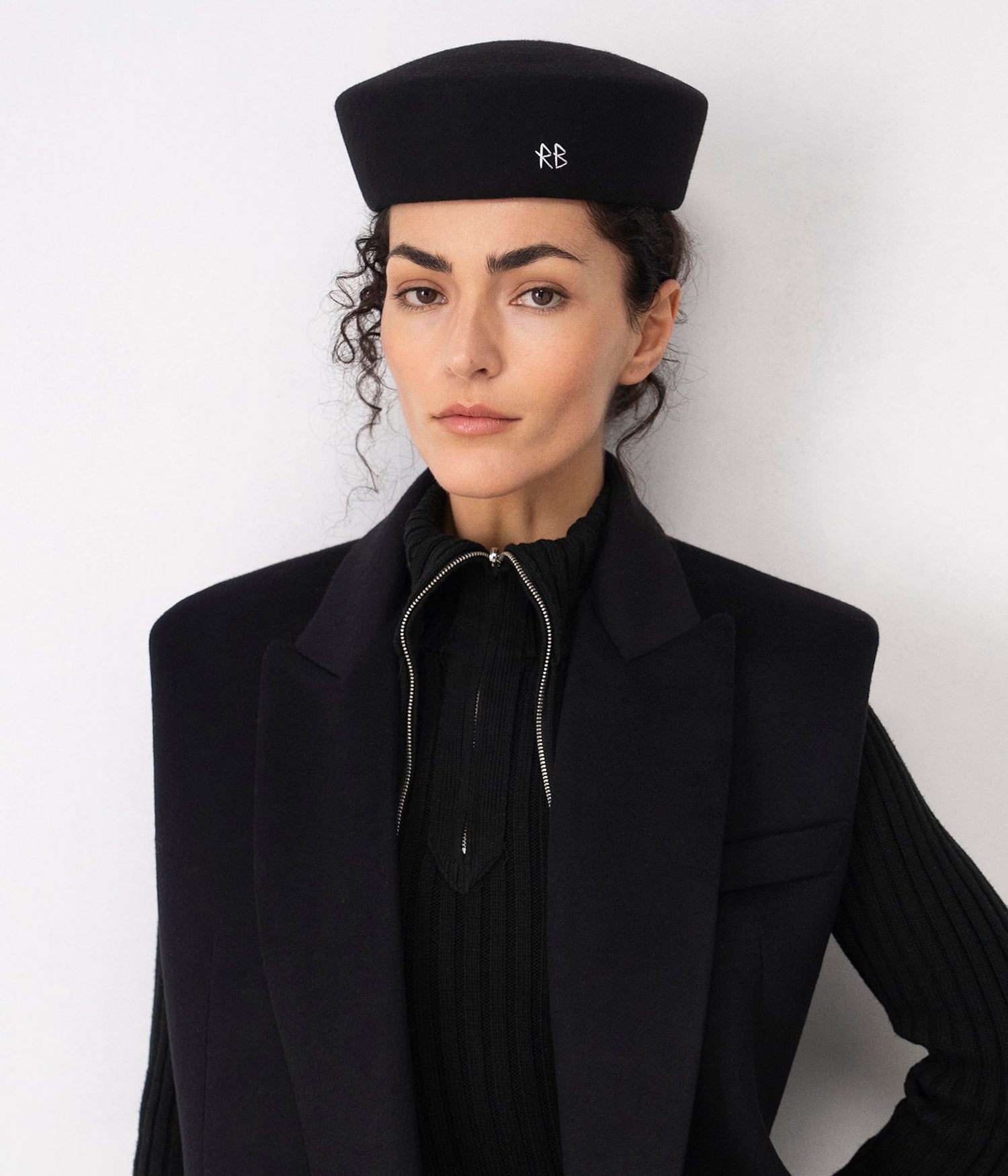 Photo, , Wool Felt Pillbox Hat