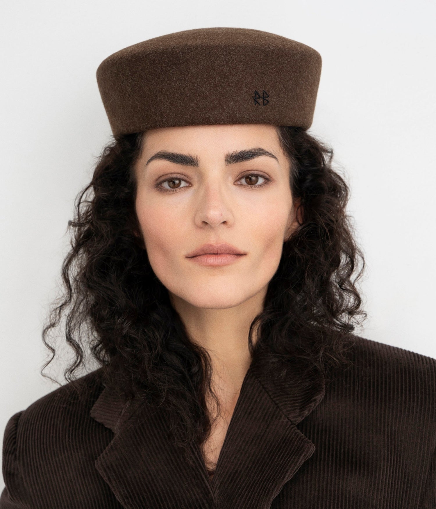 Photo, , Wool Felt Pillbox Hat