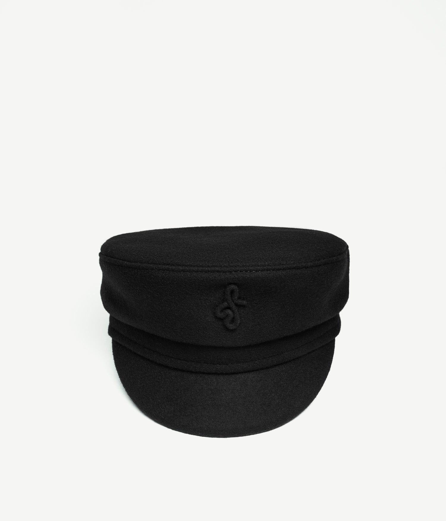 Monogram-embellished Wool Cap