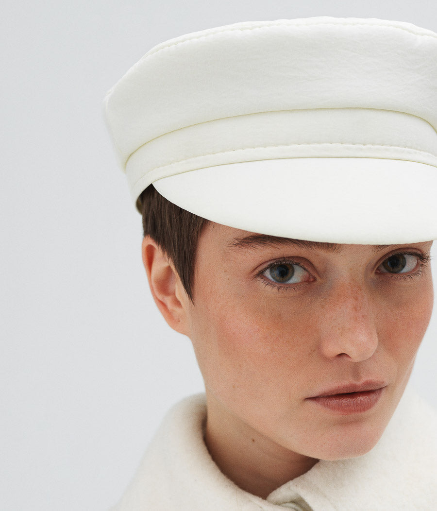 Black Friday Archive by RB, Faux Leather Cap