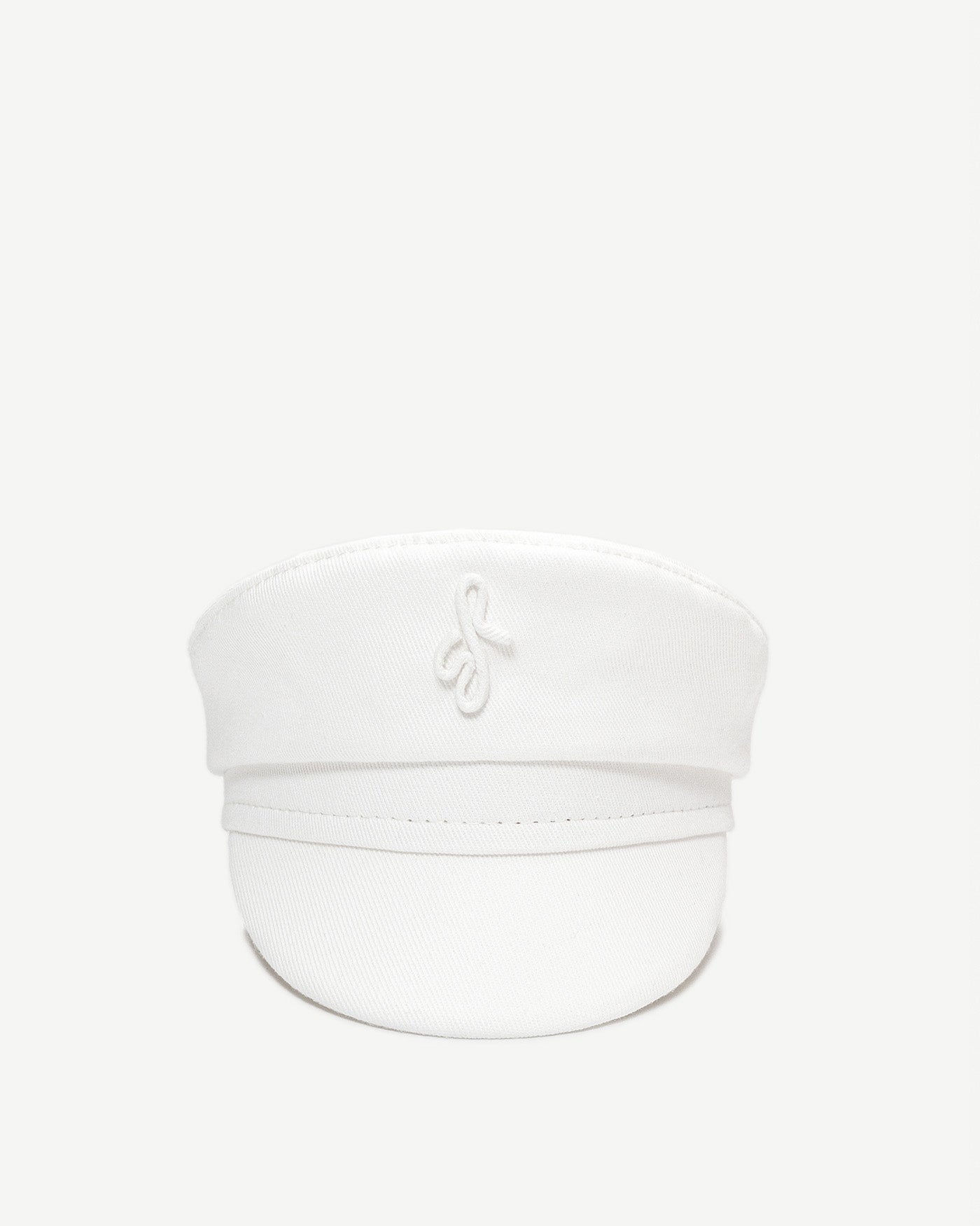 Monogram-embellished Cotton Cap