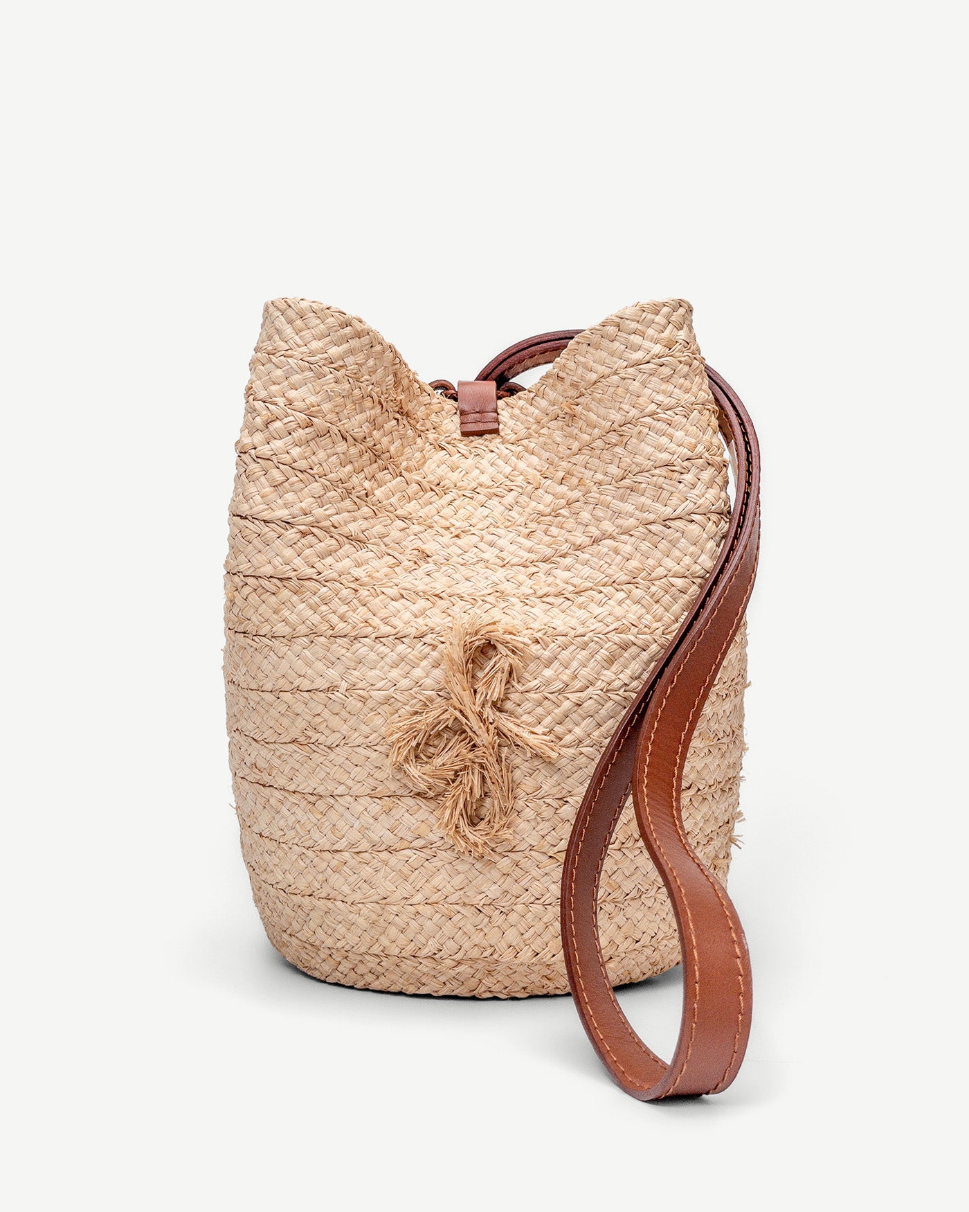 Straw Pouch Bag