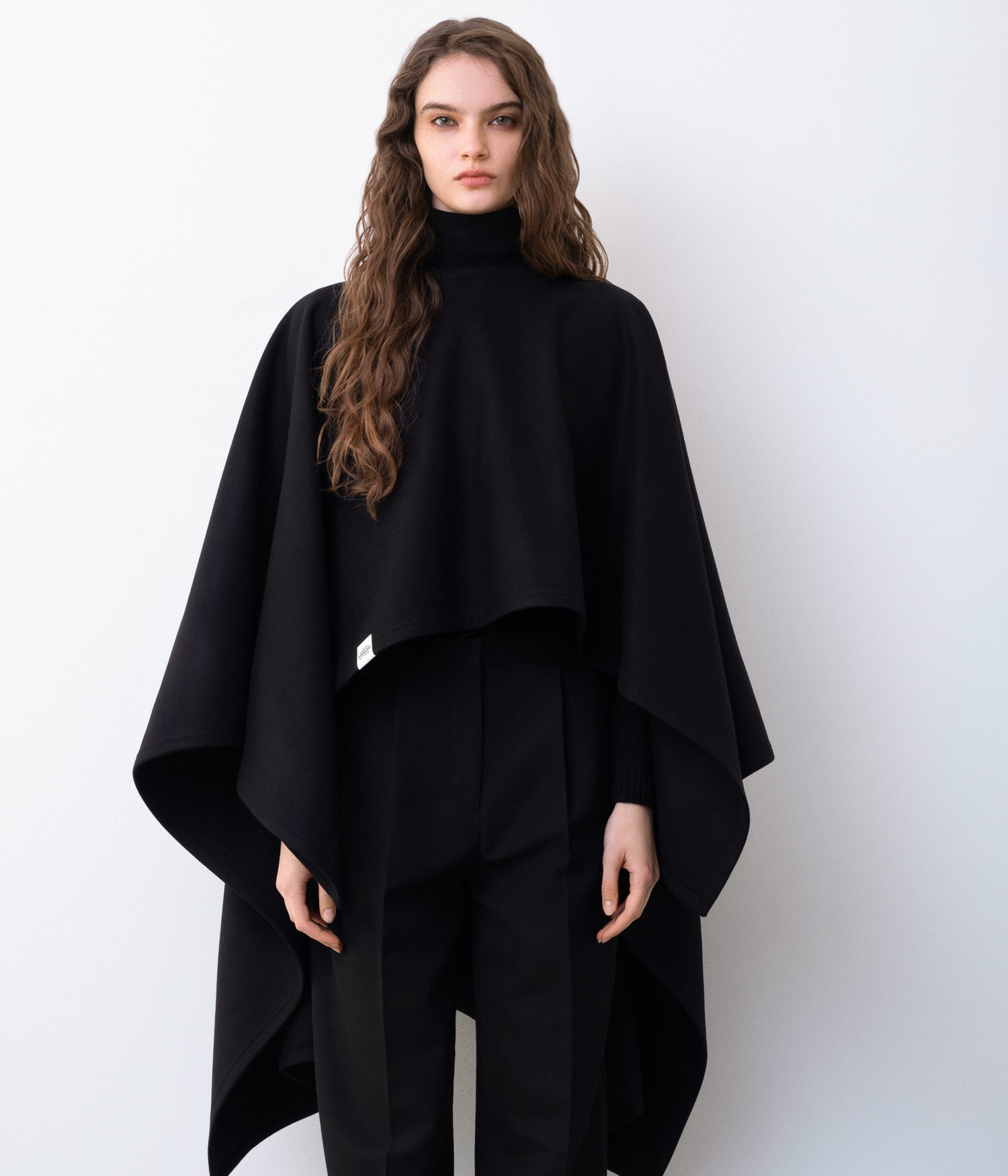 Ruslan Baginskiy Winter Sale, Wool Poncho Scarf