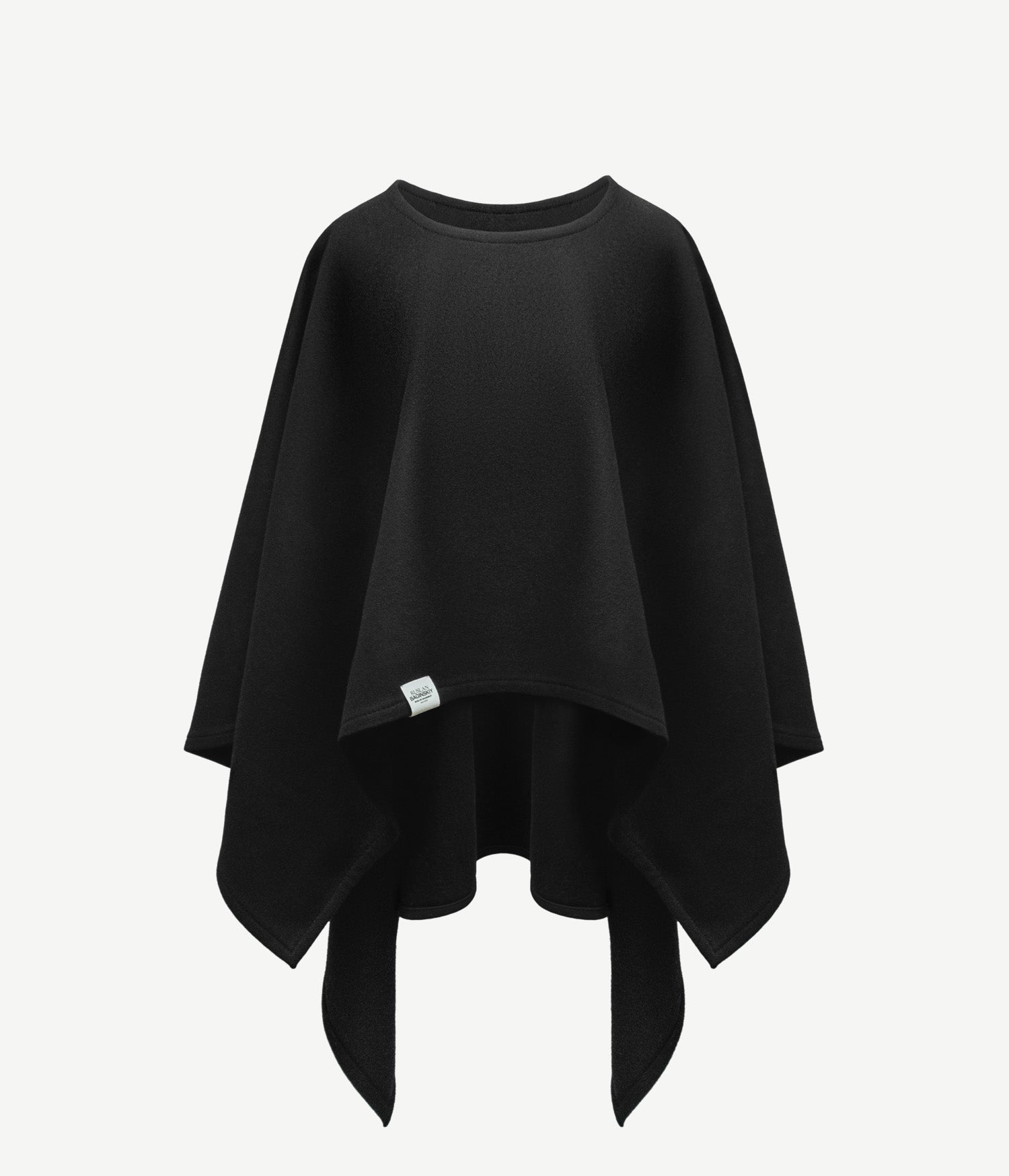 Ruslan Baginskiy Winter Sale, Wool Poncho Scarf