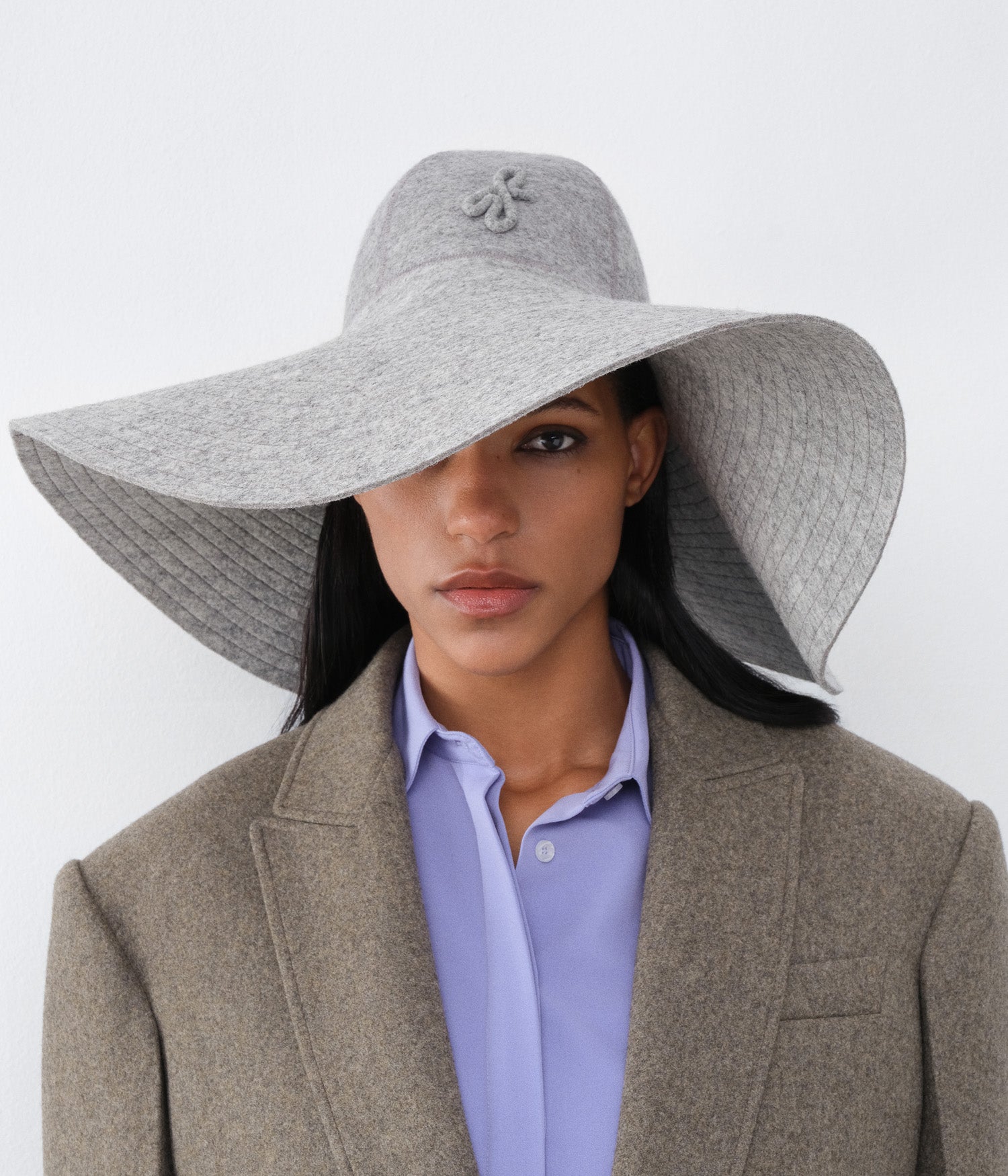 Oversized Felt Hat