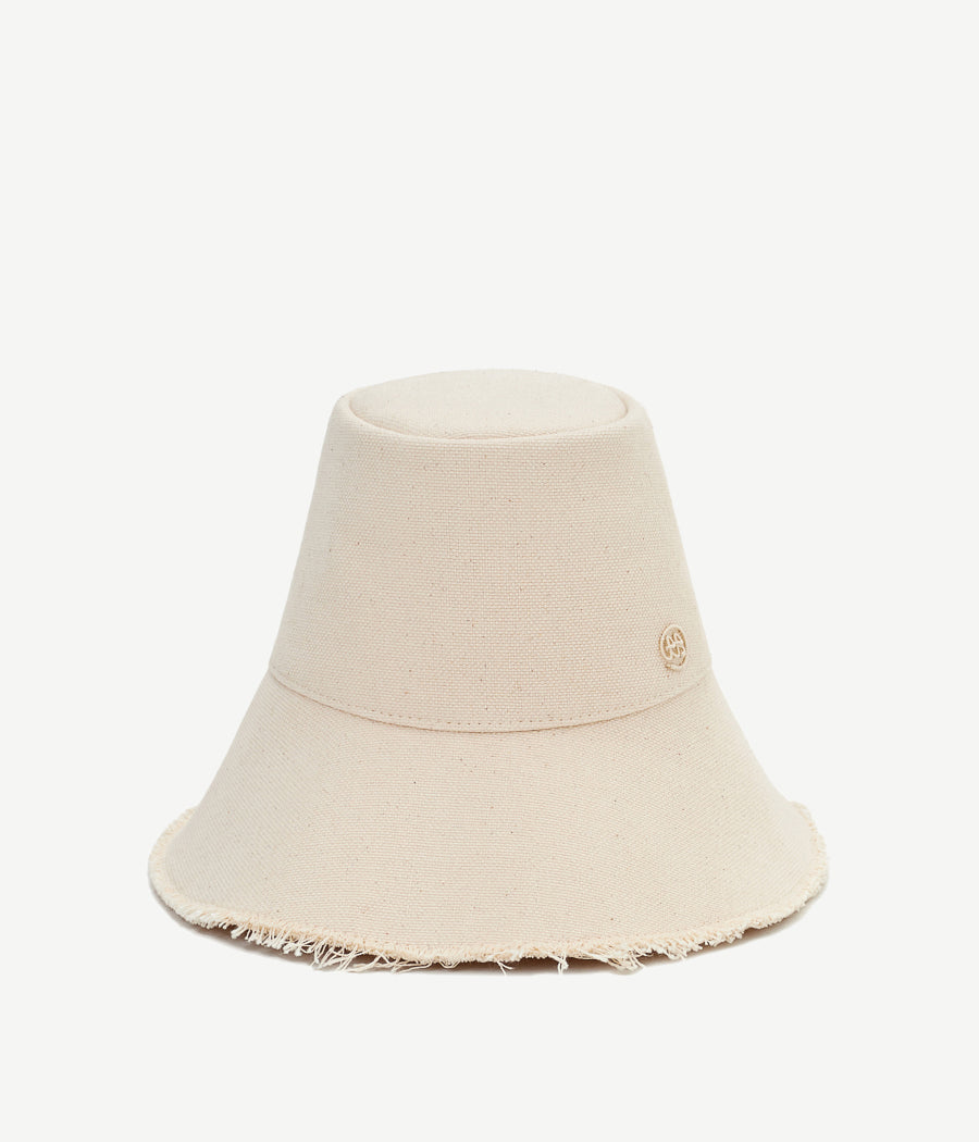 Photo, , Monogram-embellished Wide-Brim Bucket Hat