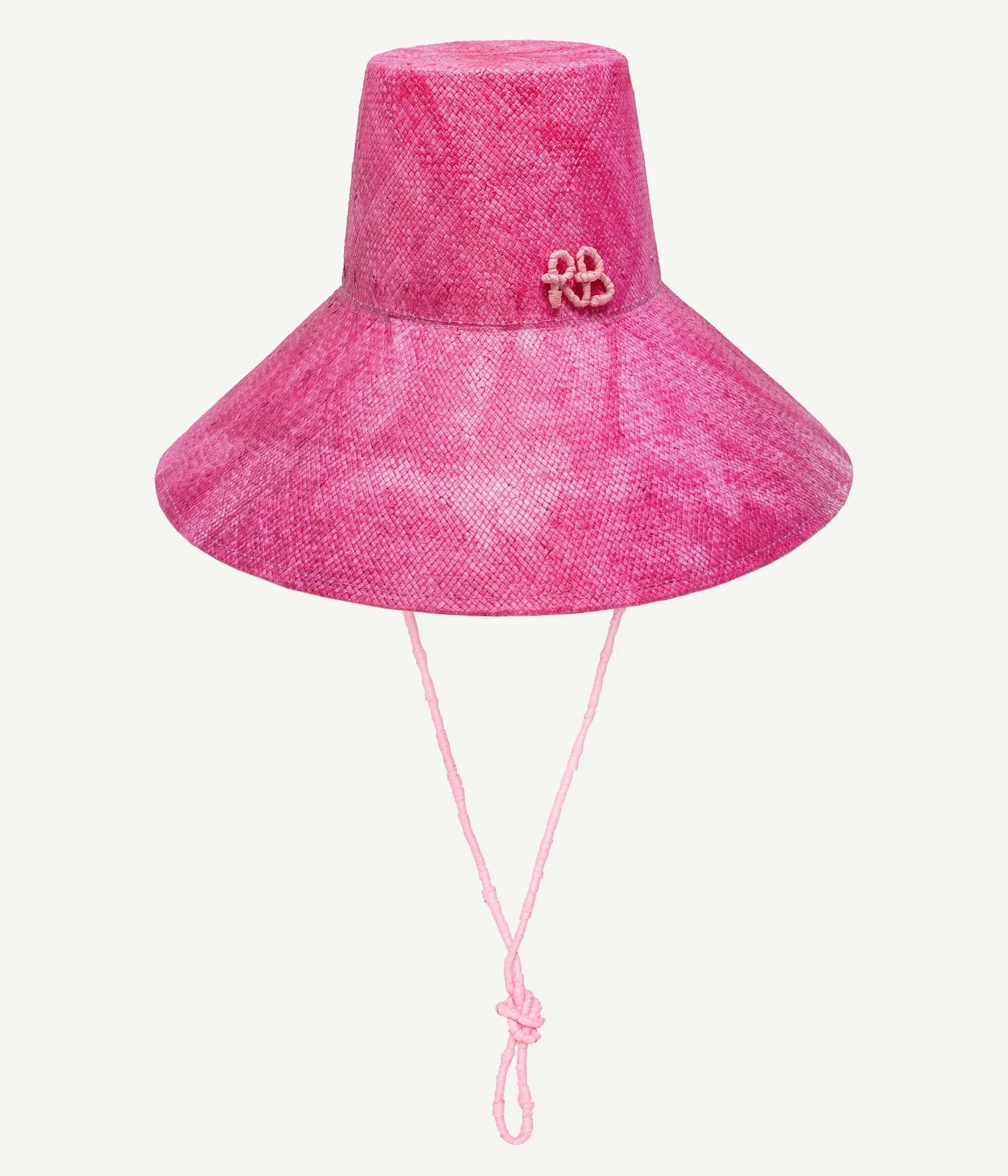 44_10, Hand-Dyed Wide-Brimmed Hat