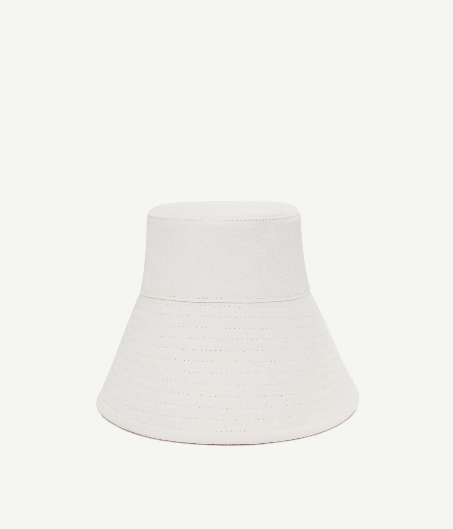 44_10, Monogram-Embelished Wide Brim Bucket Hat