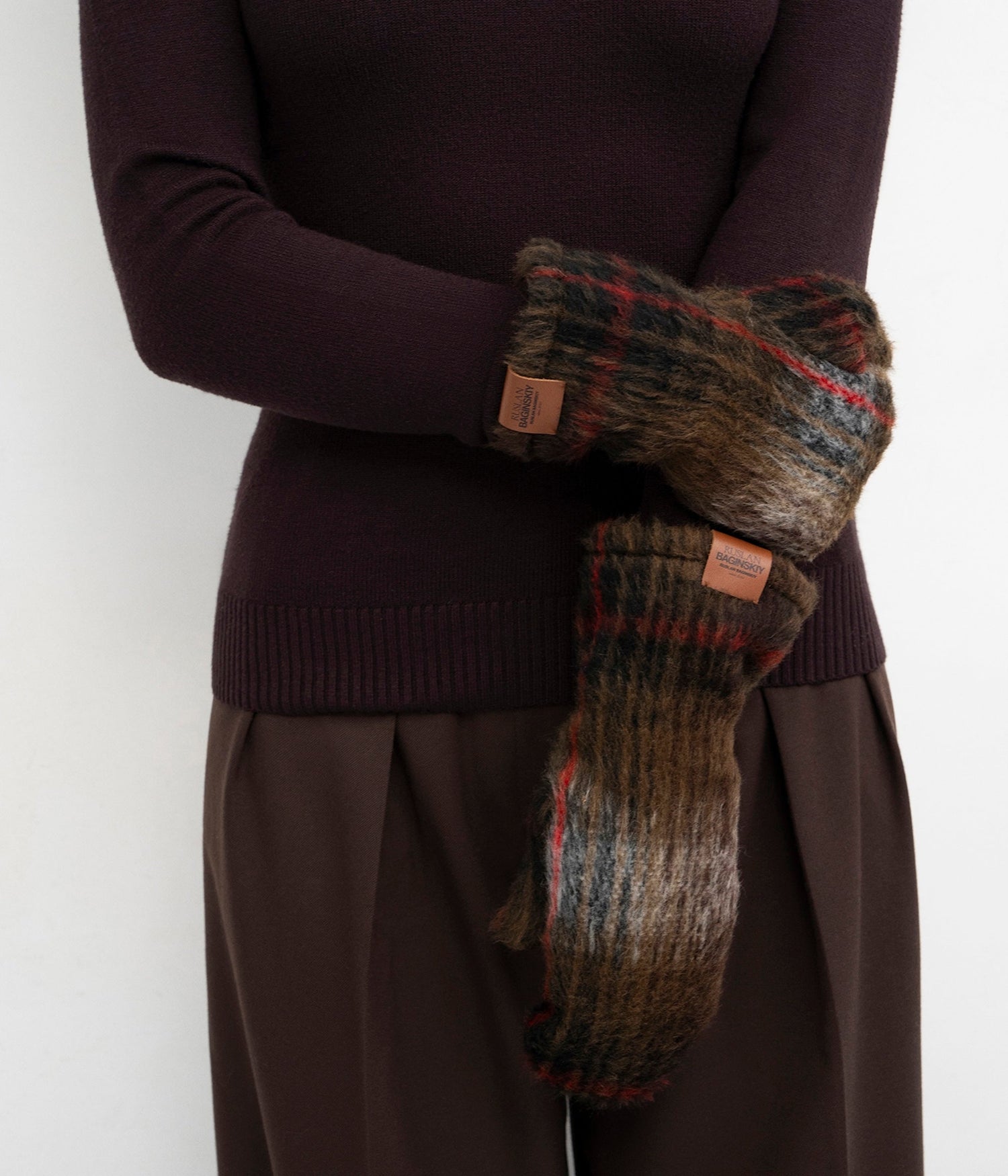 Photo, , Checked Gloves