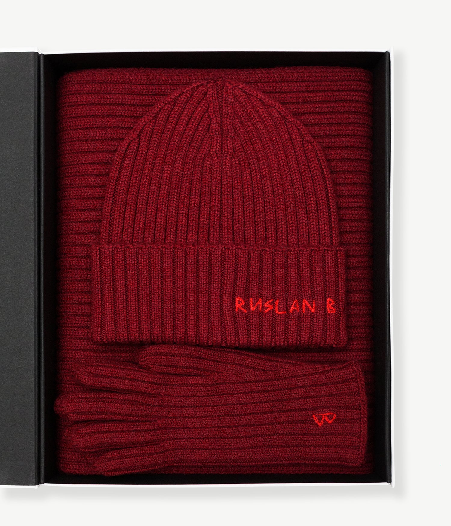 Комплект Шарф, Біні, Рукавички + Подарунковий бокс