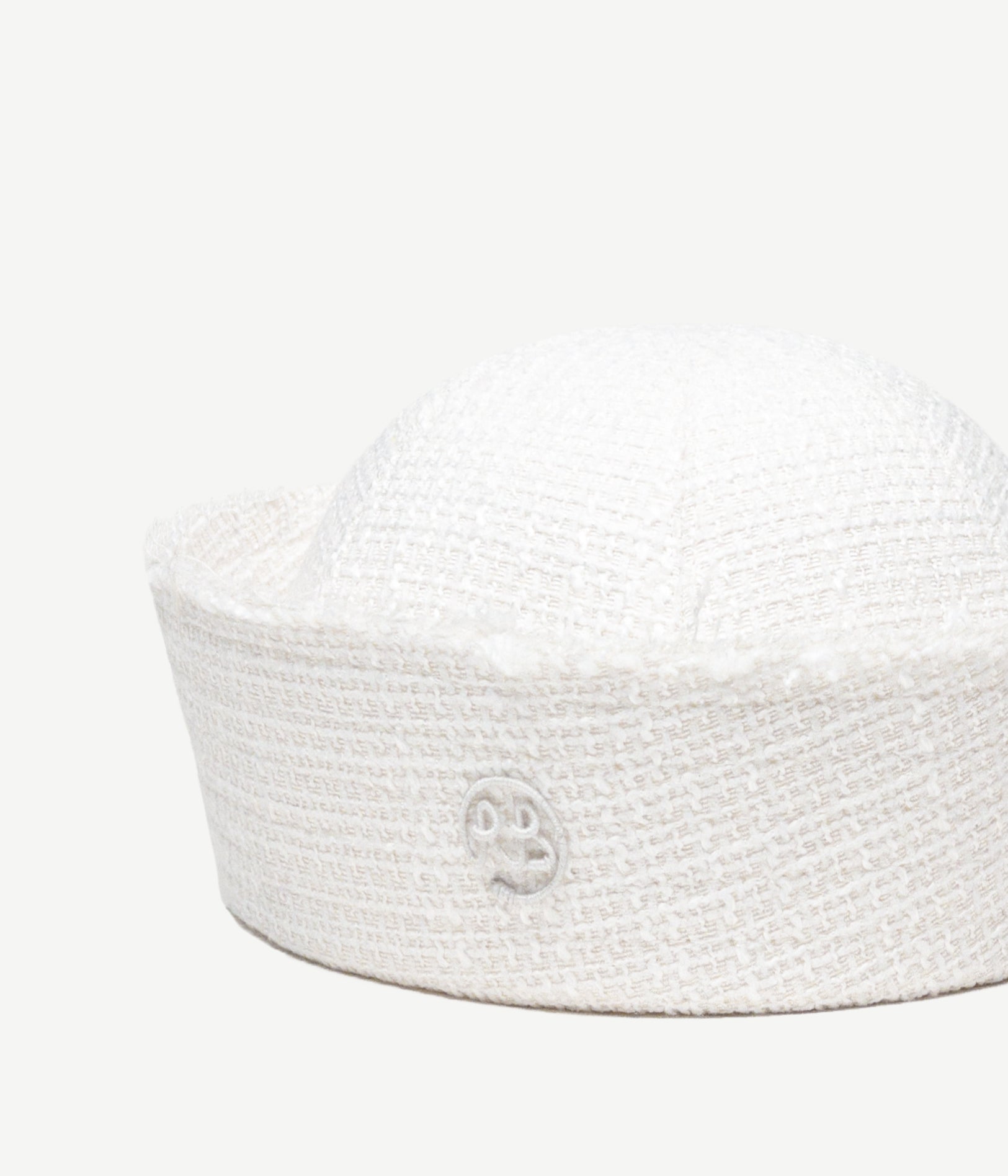 Beret / Sailor Hat, ruslan baginskiy Tweed Sailor Hat FW23-24 SAH040-PW-TWD-BHR-RWRB-XXS