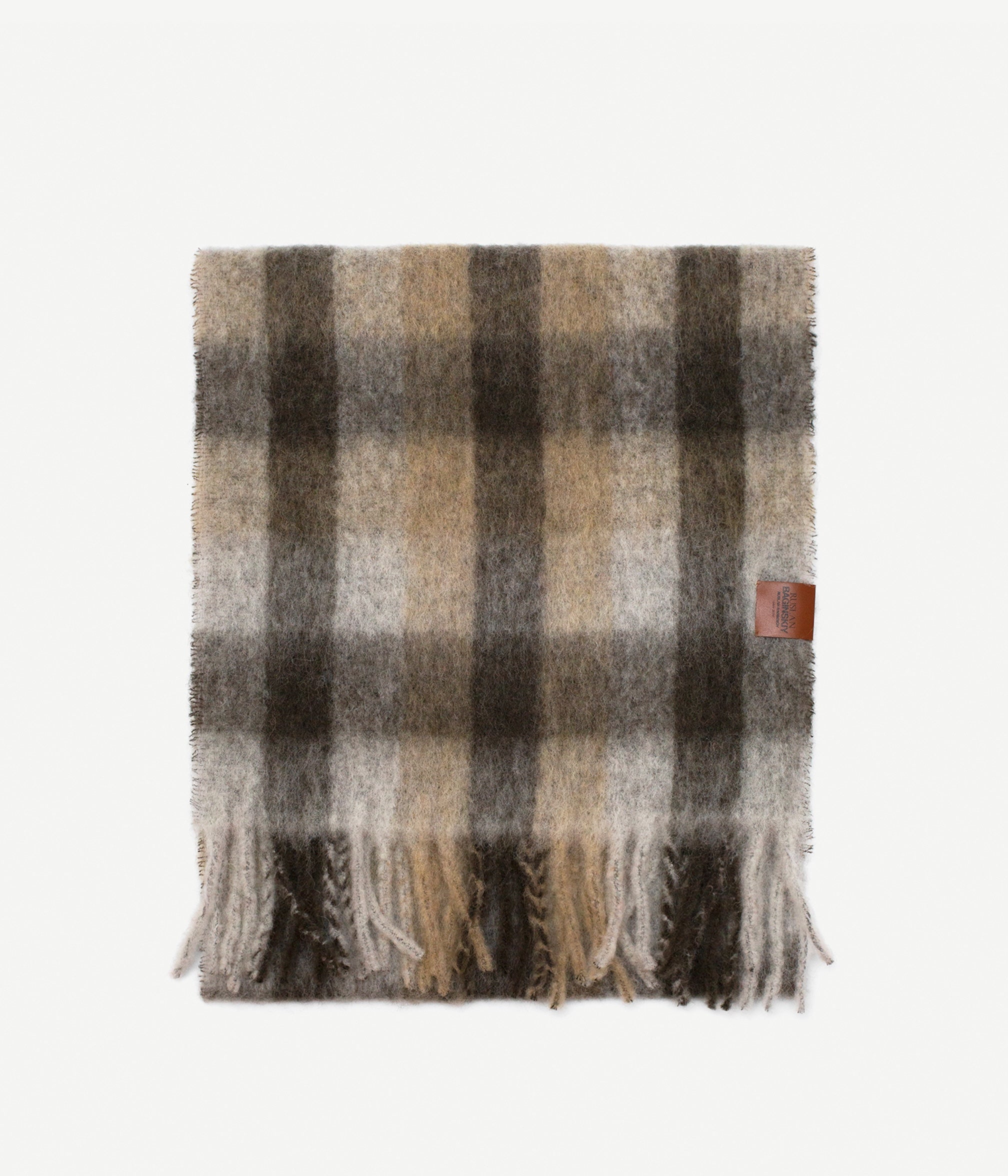 Fall 2026, Check Print Scarf