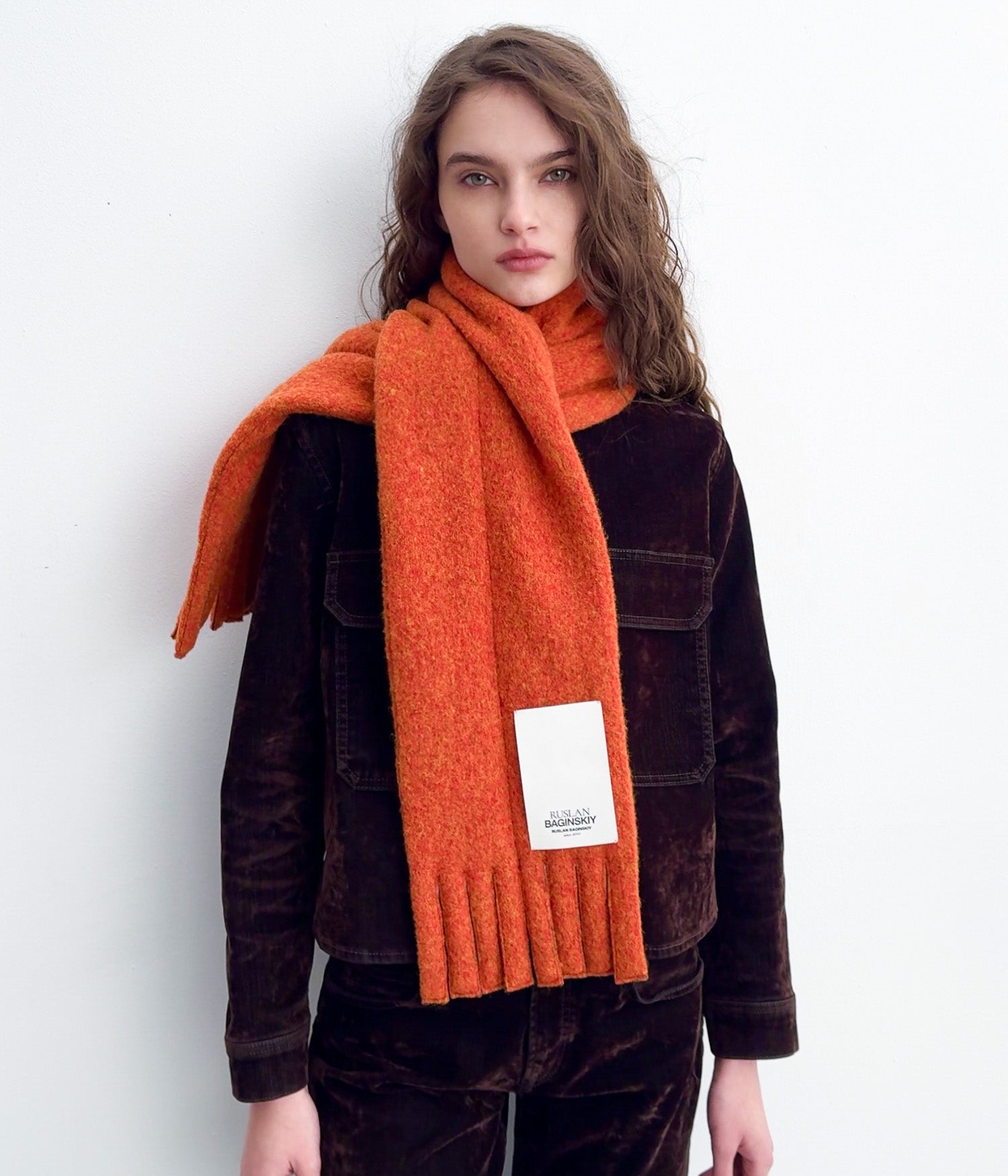 Logo-Patch Scarf