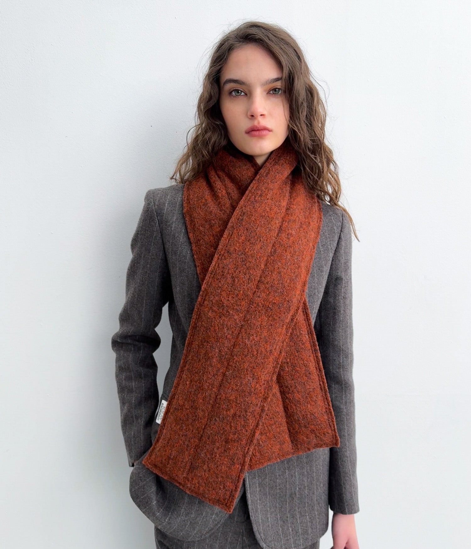 Logo-Patch Scarf
