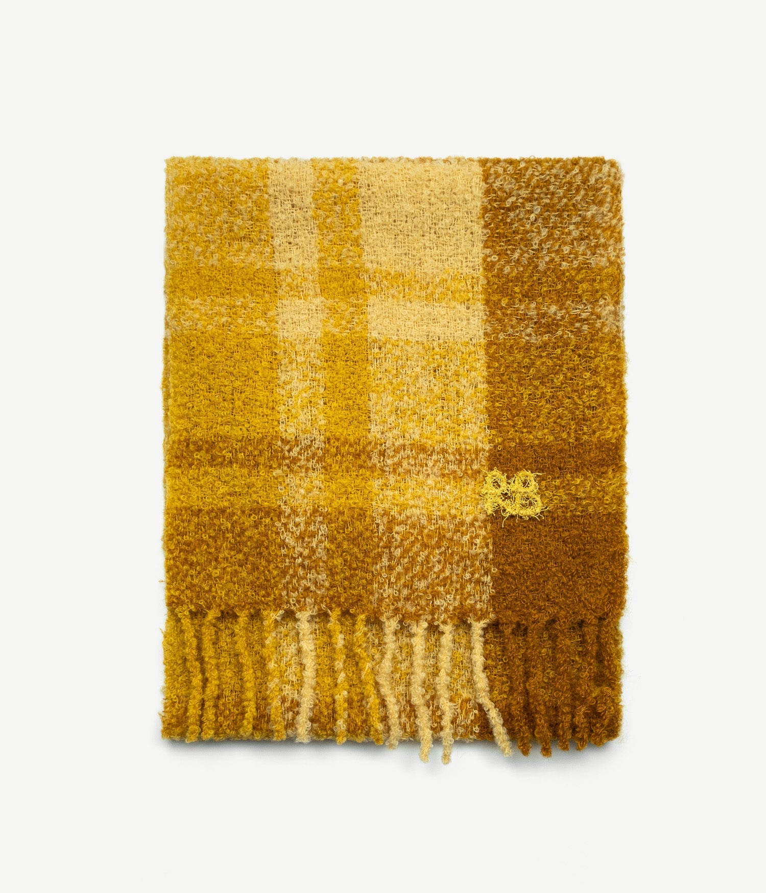 Check Print Scarf