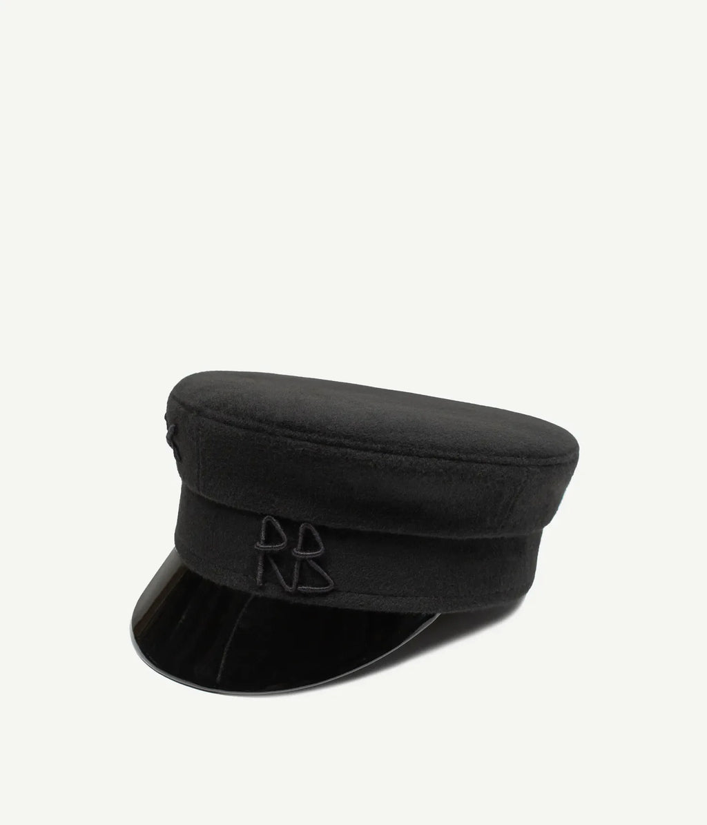Logo-embellished Baker Boy Cap • Ruslan Baginskiy Hats