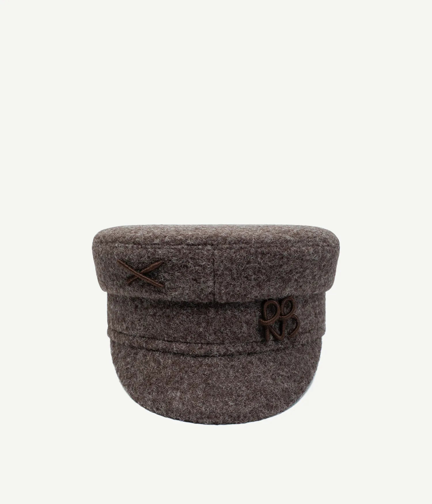 Ruslan Baginskiy Winter Sale, Logo-embellished Baker Boy Cap