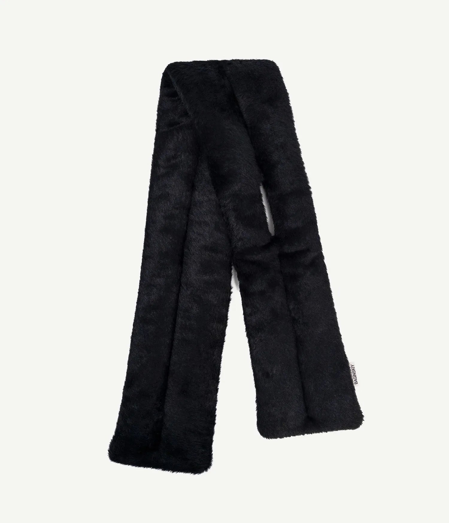 Faux fur, Logo-Patch Faux Fur Scarf