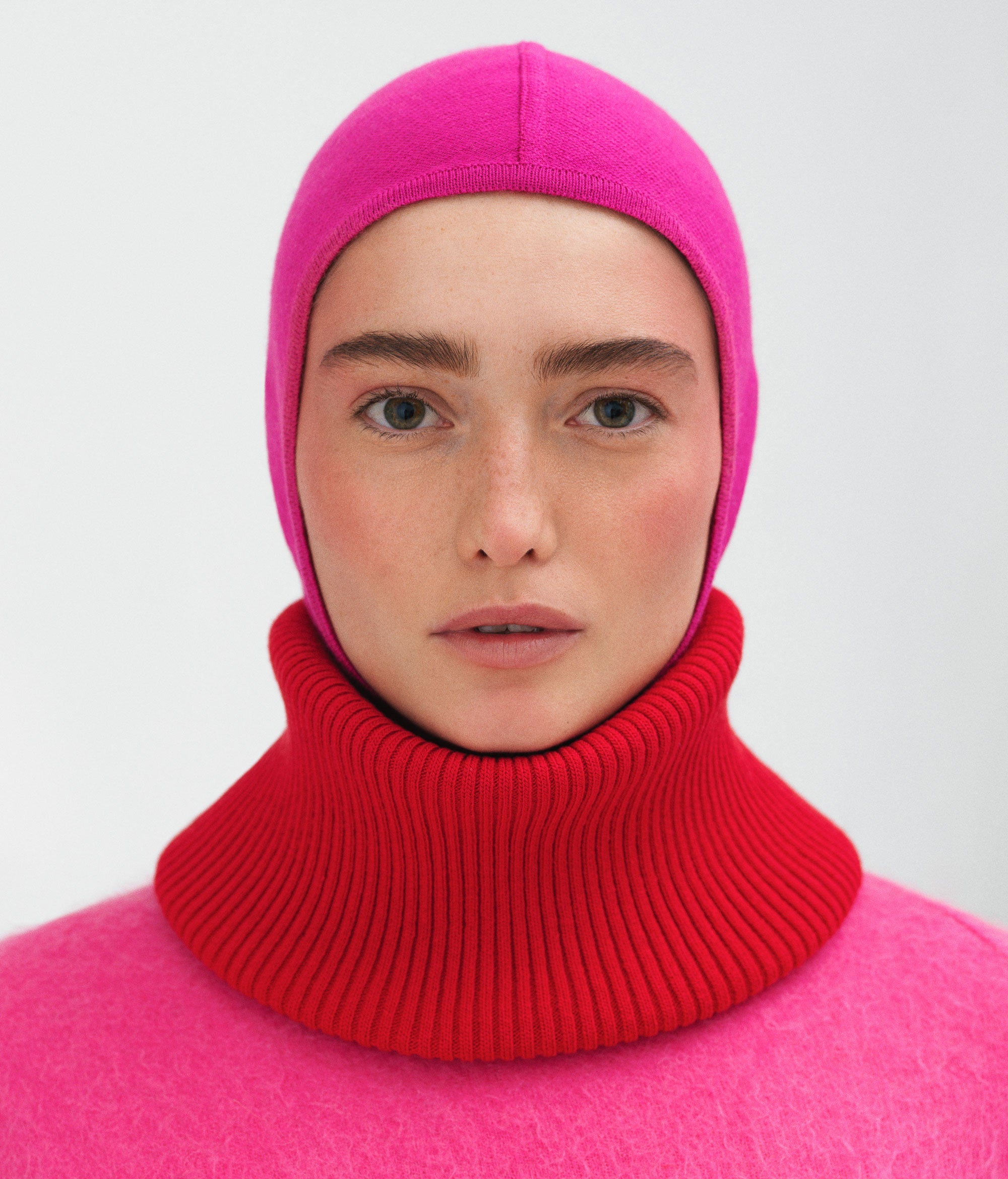 Wool-blend balaclava