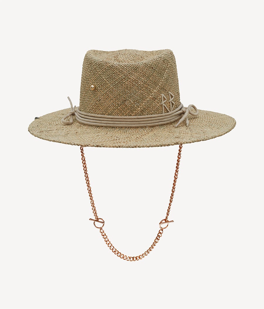 Photo, Gambler Hat, Chain Strap Gambler Hat