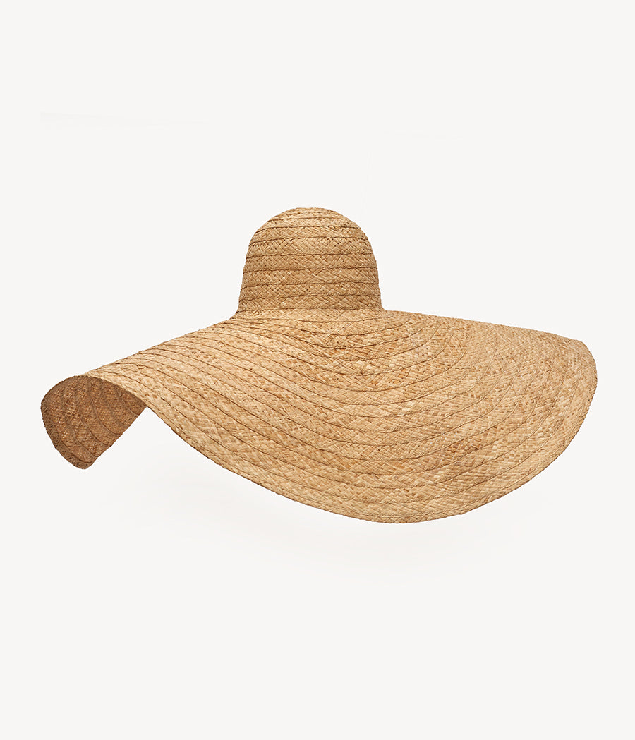 Oversized Straw Hat HT036-STR-XS Ruslan Baginskiy