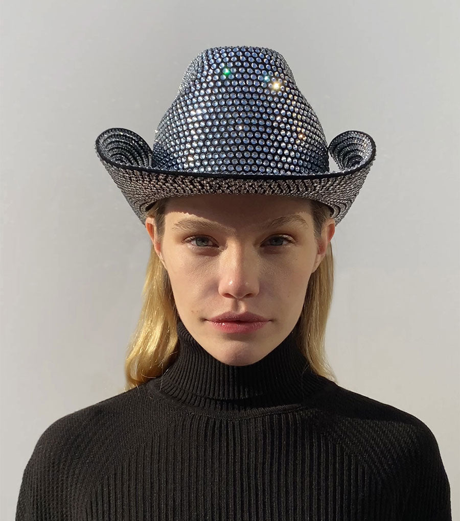 Photo, Cowboy Hat, Crystal-embellished Cowboy Hat