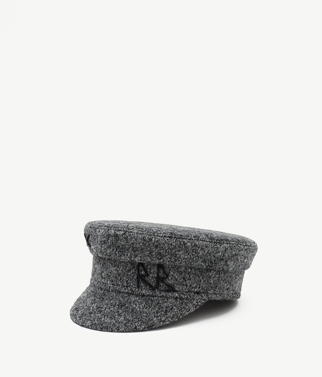 Monogram-embroidered Baker Boy Cap