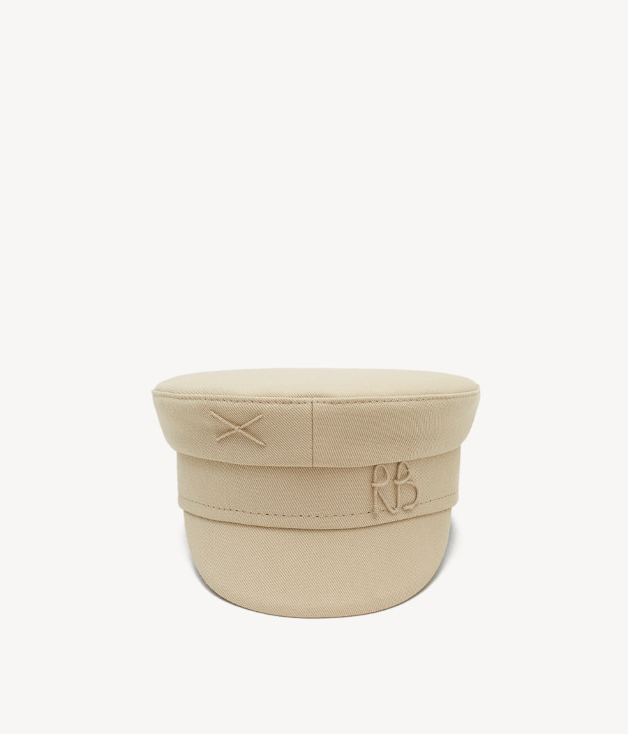 44_10, Monogram-embellished Baker Boy Cap